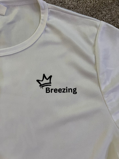 Breezing White T-Shirt